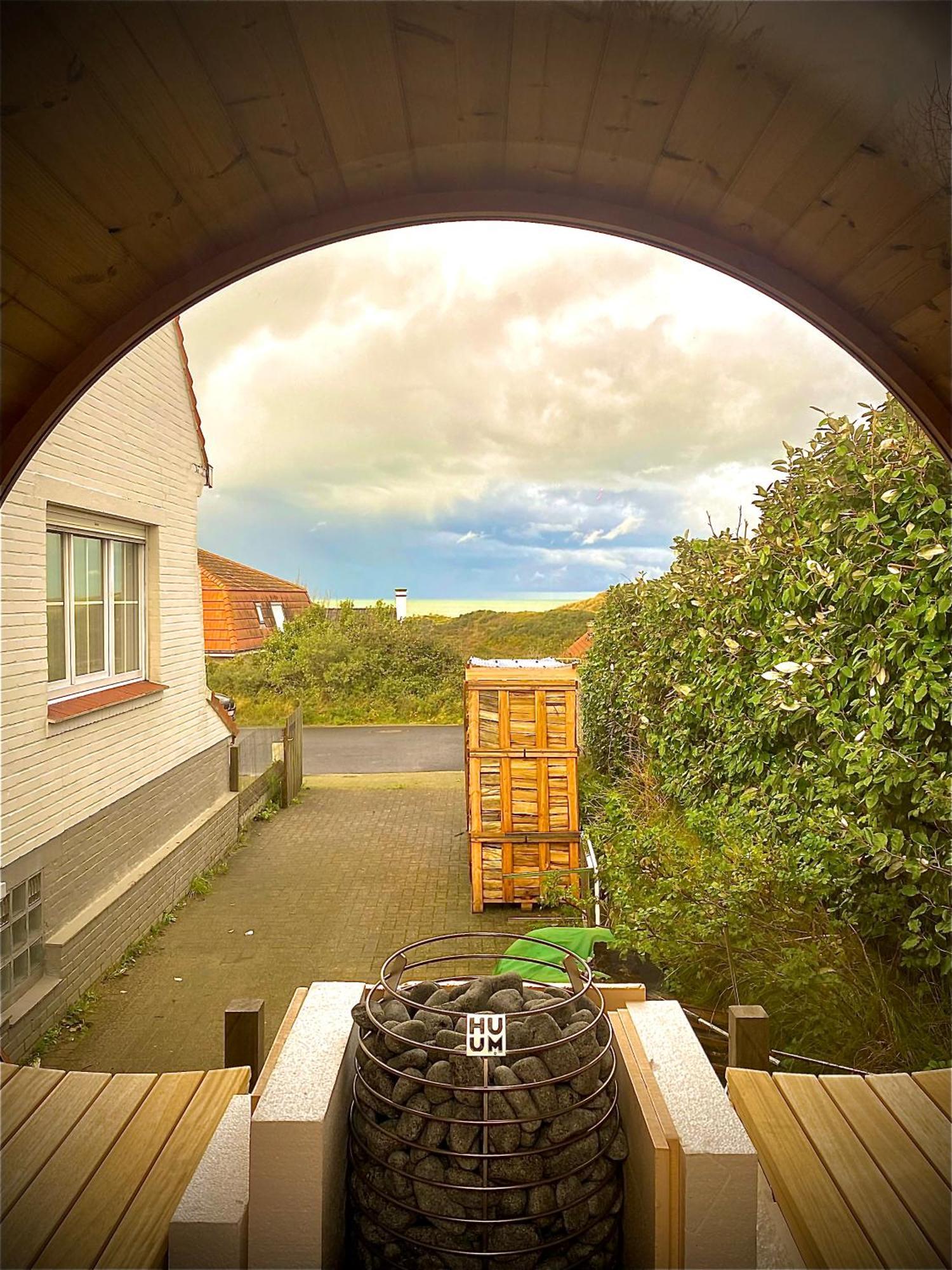 Villa Friedolin Heeft Zicht Op Zee En Duinen, In Duinenreservaat, Hot Tub Met Jacuzzi En Sauna Met Zeezichten Te Oostduinkerke Dış mekan fotoğraf